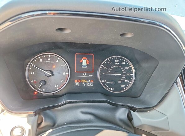 4S4BTAFC1S3211745 2025 SUBARU OUTBACK Blue Instrument cluster view
