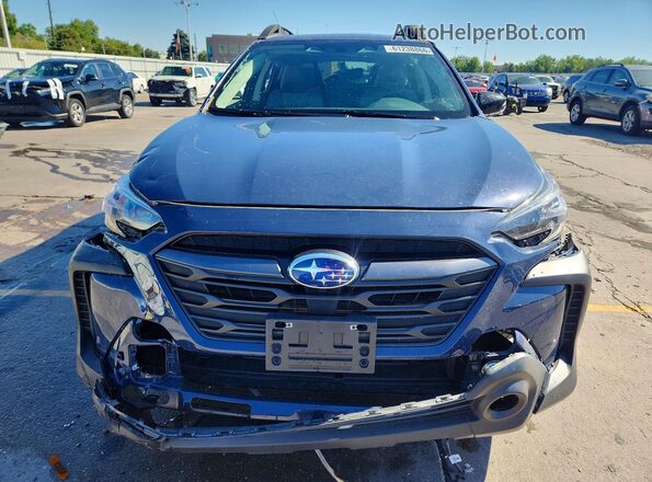 4S4BTAFC1S3211745 2025 SUBARU OUTBACK Blue Front view