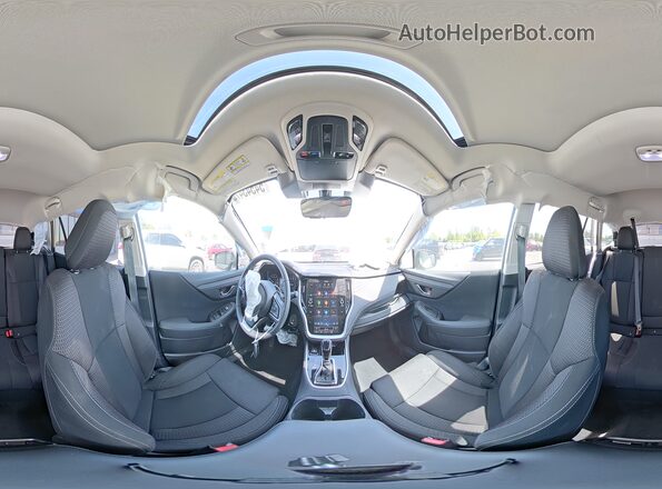 4S4BTAFC1S3335563 2025 SUBARU OUTBACK Серебряный Панорамный вид салона 360°