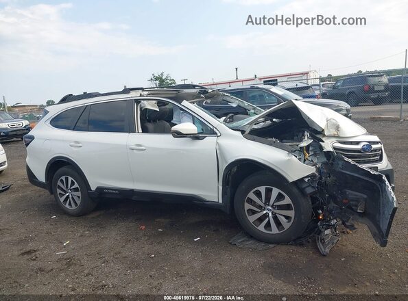4S4BTAFC2M3142518 2021 SUBARU OUTBACK White უკანა სალონის ხედი