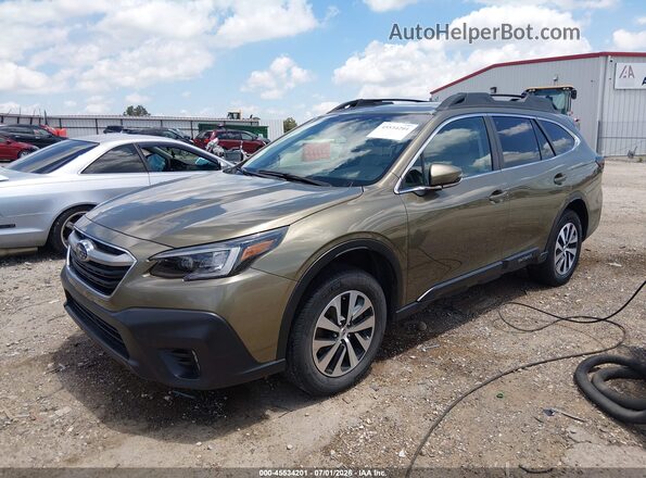 4S4BTAFC2M3143992 2021 SUBARU OUTBACK Gold Vista tres cuartos delantera izquierda