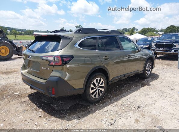 4S4BTAFC2M3143992 2021 SUBARU OUTBACK Gold Trasero derecho