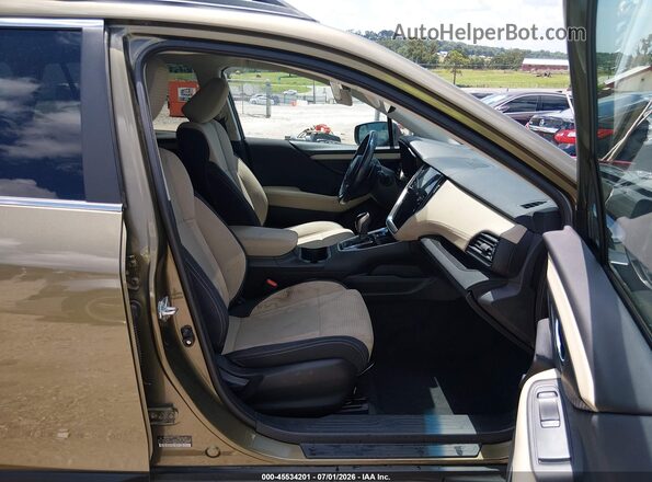4S4BTAFC2M3143992 2021 SUBARU OUTBACK Gold Vista interior delantera