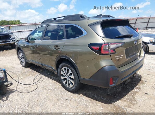 4S4BTAFC2M3143992 2021 SUBARU OUTBACK Gold Trasero izquierdo