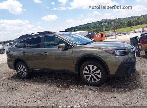 4S4BTAFC2M3143992 2021 SUBARU OUTBACK Gold Vista interior trasera