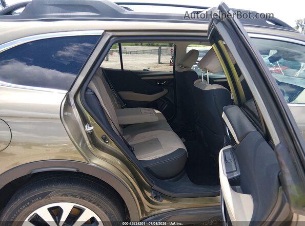 4S4BTAFC2M3143992 2021 SUBARU OUTBACK Gold Vista de la etiqueta del VIN