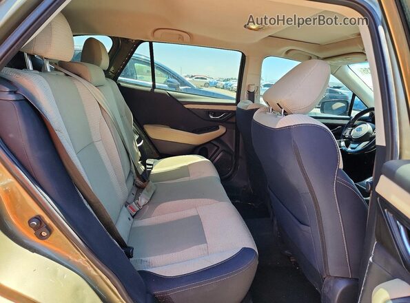 4S4BTAFC2N3194524 2022 SUBARU OUTBACK Зеленый Вид задней части салона