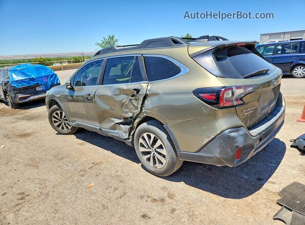 4S4BTAFC2N3194524 2022 SUBARU OUTBACK Зеленый Задняя левая четверть
