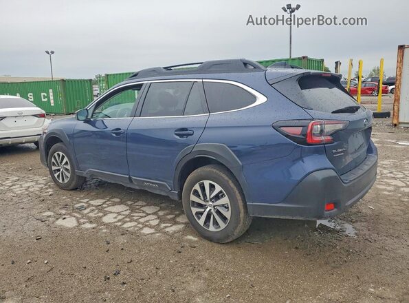 4S4BTAFC2S3322059 2025 SUBARU OUTBACK Синий Задняя левая четверть