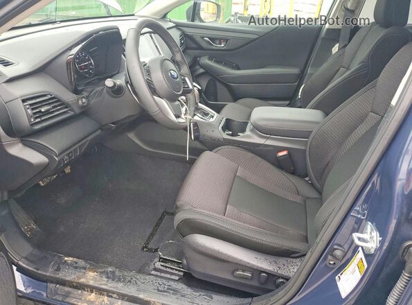 4S4BTAFC2S3322059 2025 SUBARU OUTBACK Синий Вид салона спереди