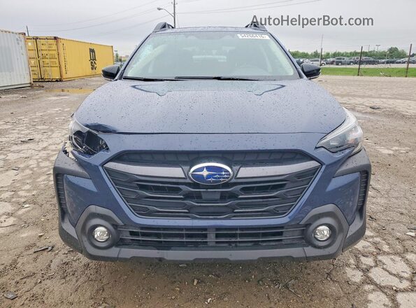 4S4BTAFC2S3322059 2025 SUBARU OUTBACK Синий Вид спереди