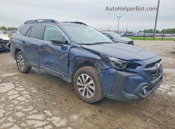 4S4BTAFC2S3322059 2025 SUBARU OUTBACK Синий Передняя правая четверть