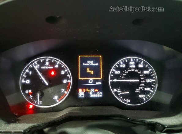 4S4BTAFC3N3152380 2022 SUBARU OUTBACK White Widok zestawu wskaźników