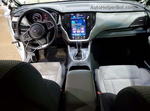 4S4BTAFC3N3152380 2022 SUBARU OUTBACK White Widok deski rozdzielczej