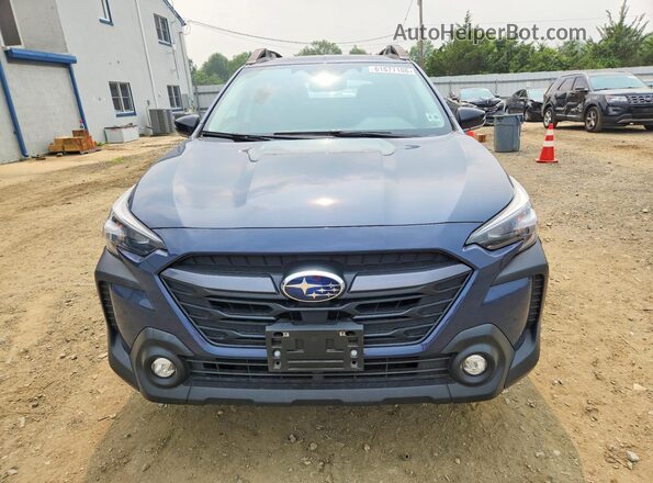 4S4BTAFC3S3206031 2025 SUBARU OUTBACK Синий Вид спереди