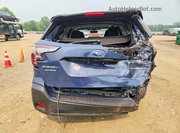 4S4BTAFC3S3206031 2025 SUBARU OUTBACK Синий Вид сзади