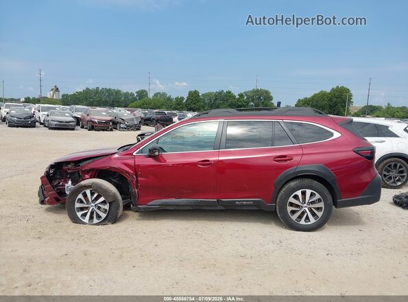 4S4BTAFC3S3211519 2025 SUBARU OUTBACK Красный 