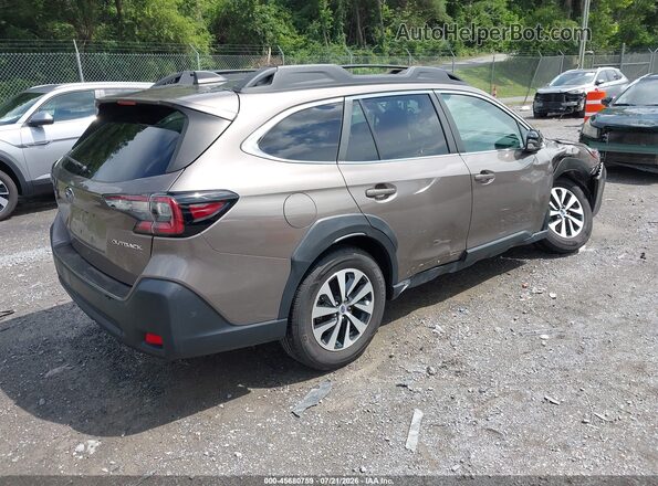 4S4BTAFC4R3232213 2024 SUBARU OUTBACK Brown Trasero derecho