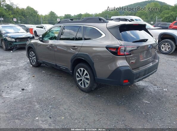 4S4BTAFC4R3232213 2024 SUBARU OUTBACK Brown Trasero izquierdo