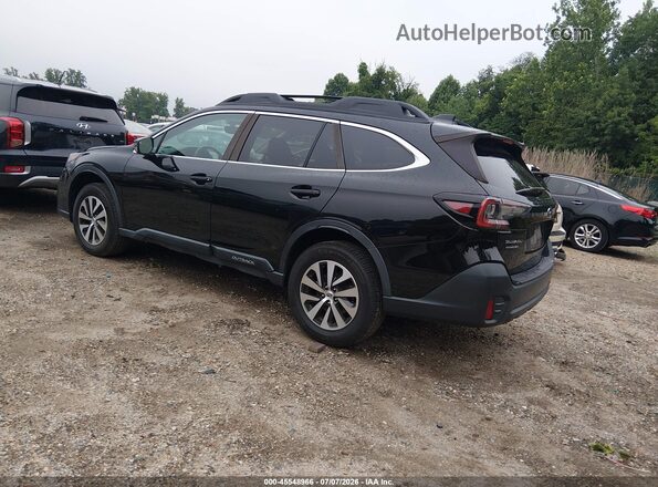 4S4BTAFC5N3209386 2022 SUBARU OUTBACK Black Задня ліва чверть