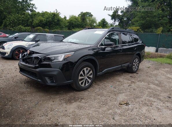 4S4BTAFC5N3209386 2022 SUBARU OUTBACK Black Передня ліва чверть