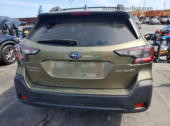 4S4BTAFC5R3288712 2024 SUBARU OUTBACK Green Rear view