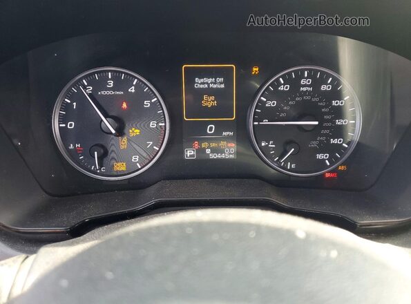 4S4BTAFC5R3288712 2024 SUBARU OUTBACK Green Instrument cluster view