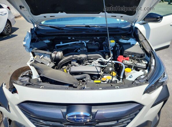 4S4BTAFC5S3152229 2025 SUBARU OUTBACK White Widok komory silnika