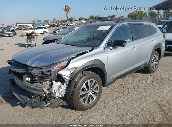 4S4BTAFC6S3118235 2025 SUBARU OUTBACK Gray Передня ліва чверть