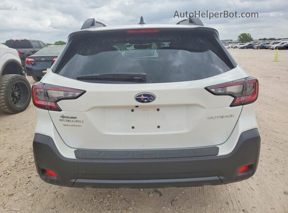 4S4BTAFC6S3329788 2025 SUBARU OUTBACK White Vista trasera