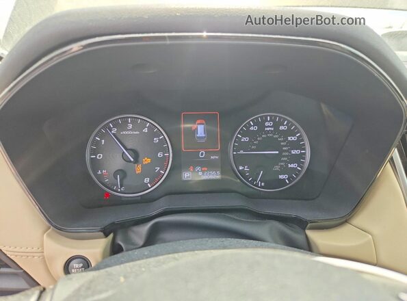 4S4BTAFC7M3152686 2021 SUBARU OUTBACK Green Вид щитка приладів