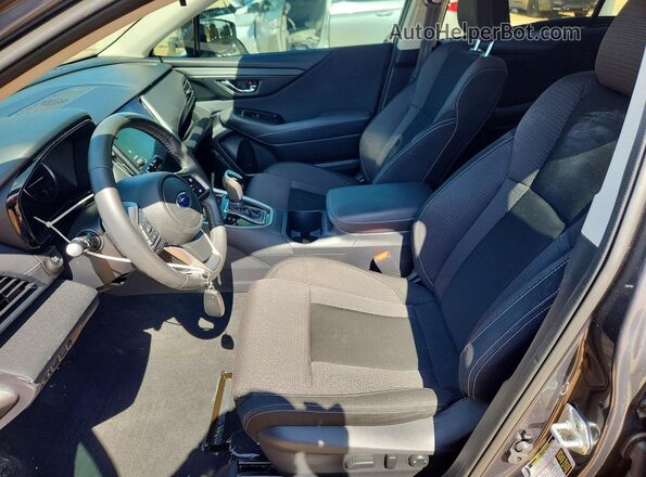 4S4BTAFC7R3188868 2024 SUBARU OUTBACK Серый Вид салона спереди
