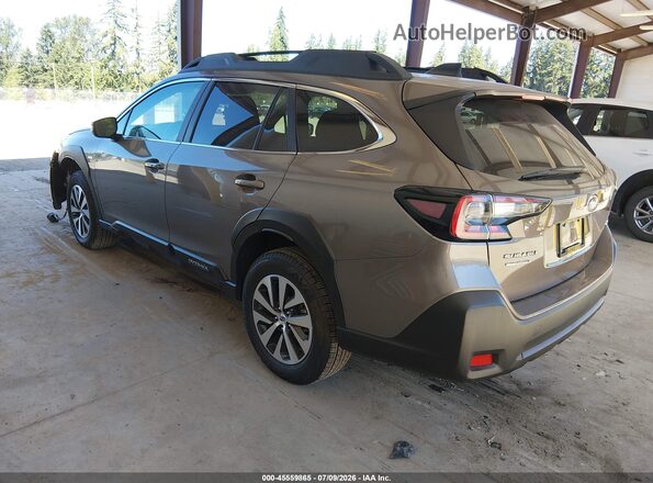 4S4BTAFC7R3252374 2024 SUBARU OUTBACK Brown Rear left