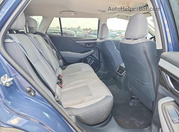 4S4BTAFC7S3119720 2025 SUBARU OUTBACK Blue Вид задньої частини салону