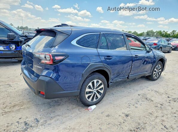 4S4BTAFC7S3119720 2025 SUBARU OUTBACK Blue Задня права чверть