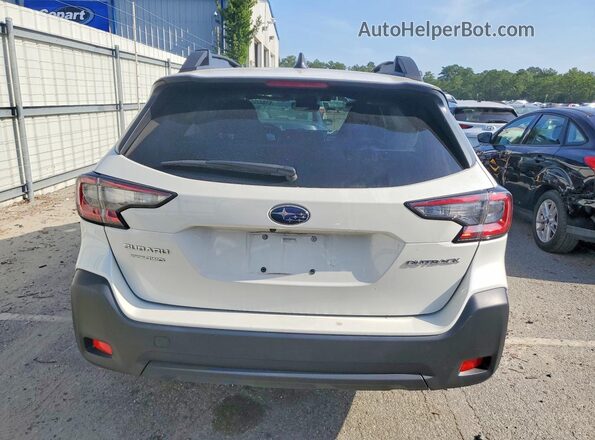 4S4BTAFC7S3202533 2025 SUBARU OUTBACK Белый Вид сзади