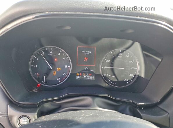 4S4BTAFC7S3202533 2025 SUBARU OUTBACK Белый Вид щитка приборов