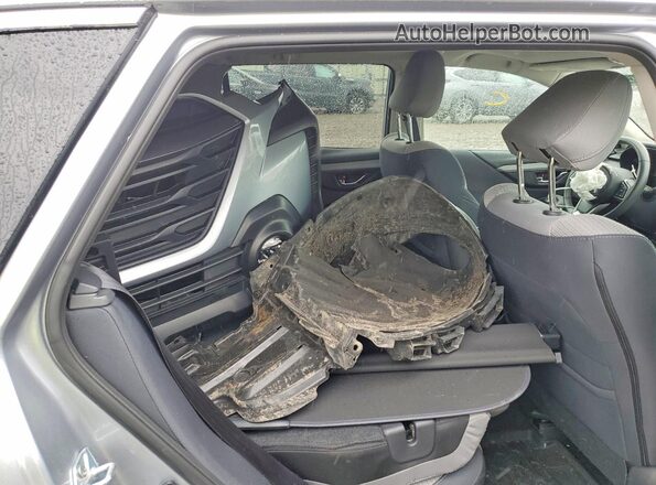4S4BTAFC7S3297286 2025 SUBARU OUTBACK Silver VIN კოდის სტიკერის ხედი