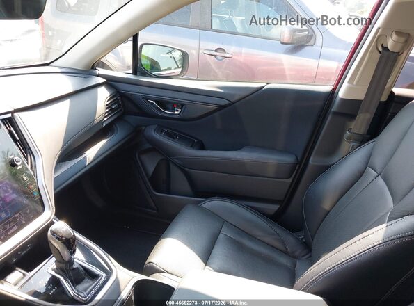 4S4BTAFC8M3226018 2021 SUBARU OUTBACK Red Սալոնի դիմացի տեսք