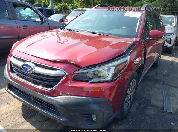 4S4BTAFC8M3226018 2021 SUBARU OUTBACK Red Սարքավորումների վահանակի տեսք