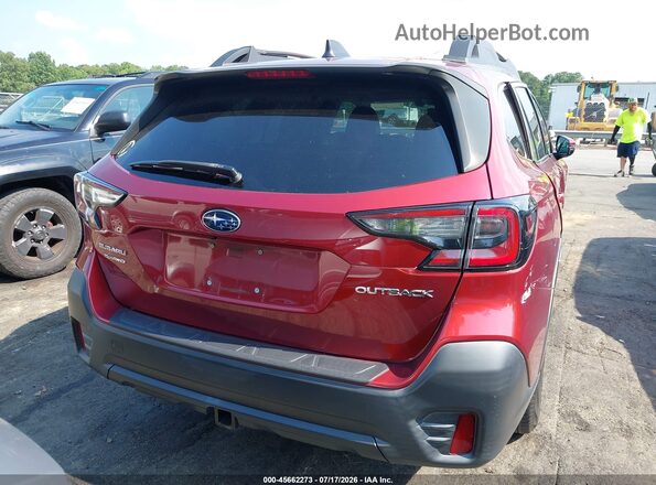 4S4BTAFC8M3226018 2021 SUBARU OUTBACK Red 
