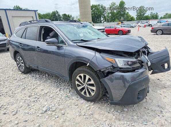 4S4BTAFC9M3134545 2021 SUBARU OUTBACK Gray Front right