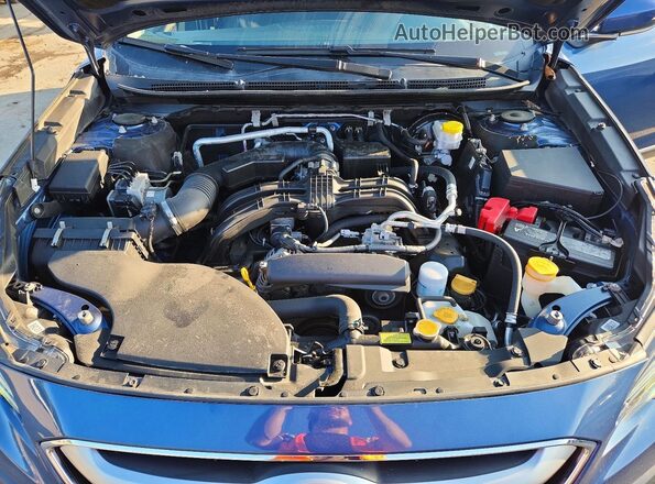 4S4BTAFC9N3259885 2022 SUBARU OUTBACK Синий Вид подкапотного пространства