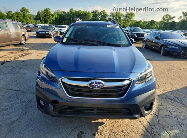 4S4BTAFC9N3259885 2022 SUBARU OUTBACK Синий Вид спереди