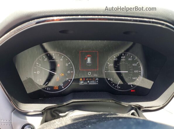 4S4BTAFC9P3172930 2023 SUBARU OUTBACK Gray Instrument cluster view