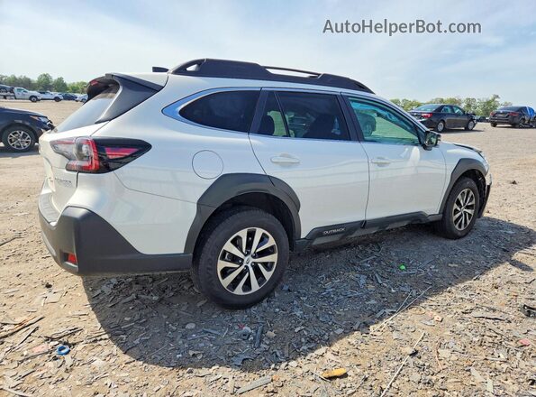4S4BTAFC9S3253337 2025 SUBARU OUTBACK Белый Задняя правая четверть