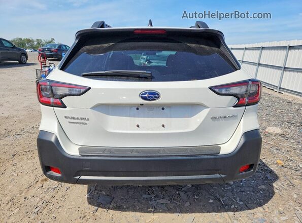 4S4BTAFC9S3253337 2025 SUBARU OUTBACK Белый Вид сзади