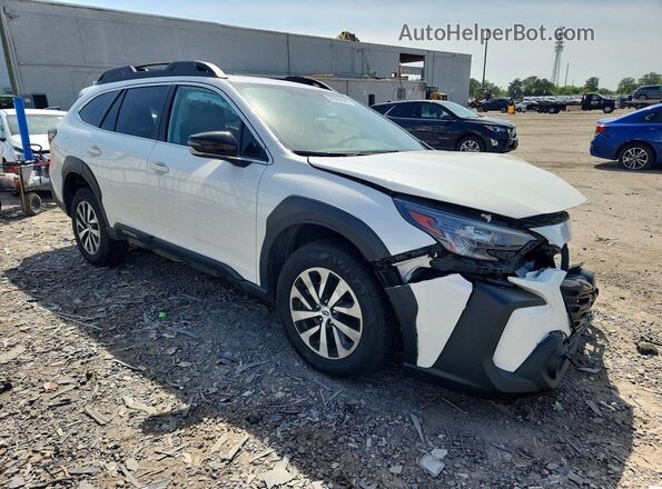 4S4BTAFC9S3253337 2025 SUBARU OUTBACK Белый Передняя правая четверть
