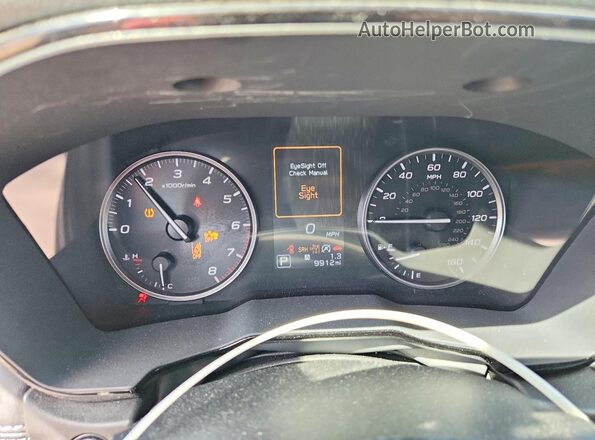 4S4BTAFC9S3253337 2025 SUBARU OUTBACK Белый Вид щитка приборов