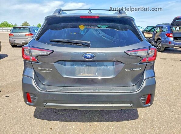 4S4BTAFCXM3150124 2021 SUBARU OUTBACK Gray Հետևի տեսք
